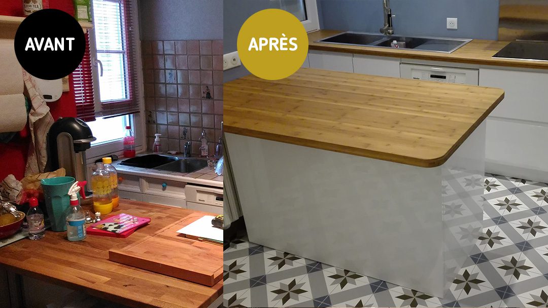 Rénovation d’une cuisine quartier Coty au Havre